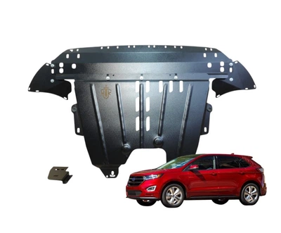 Защита двигателя Houberk для Ford Edge 2 (2018-2024) (V:2.7 EcoBoost; 3.5 Duratec)