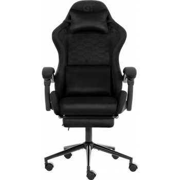 Геймерское кресло GT Racer X-2338 Fabric Black/Black Suede