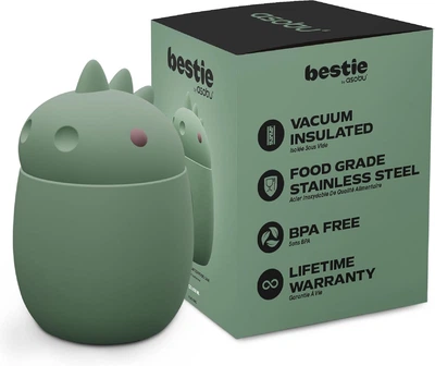 Детский обеденный термос Asobu Bestie Foodie Dino Динозаврик 600 мл