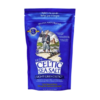 Морська сіль Celtic Sea Salt Light Grey Celtic нерафінована сіра 454 г