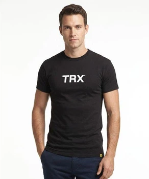 Чорна чоловіча футболка TRX приталеного крою S ( SHIRT5M-WB-SM)