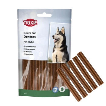 Ласощі для собак Trixie Dentros дентал-палички з м'ясом свійської птиці, 180 г