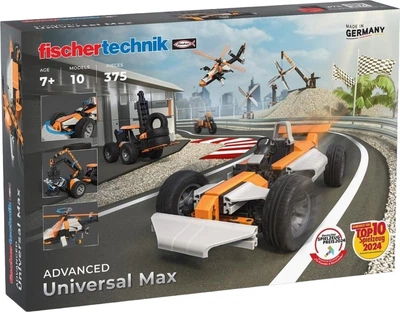 Klocki konstrukcyjne Fischertechnik Universal Max 375 elementów 571904 (4048962516654)
