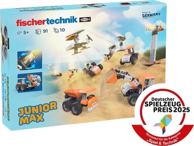 Klocki konstrukcyjne Fischertechnik Junior Max 91 elementów 576101 (4048962549256)