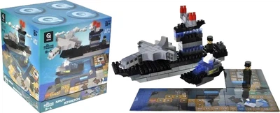 Klocki konstrukcyjne Qbee Blocks and Steps Morska misja 124 elementy QB2352 QB300-205 (4823037612352)