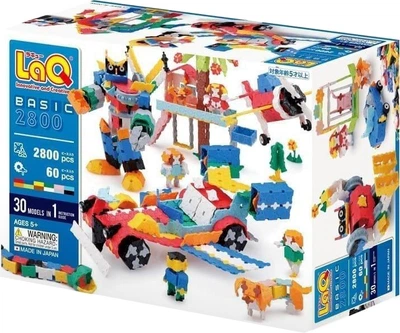 Klocki konstrukcyjne LaQ 2800 elementów (4952907006400)