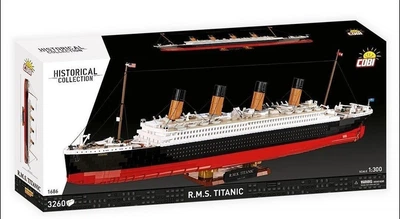 Klocki konstrukcyjne Cobi Historical Collection Titanic 3260 elementów COBI-1686 (5902251016869)