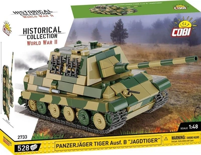 Klocki konstrukcyjne Cobi Historical Collection Panzerjger Tiger Ausf.B 528 elementów COBI-2733 (5902251027339)