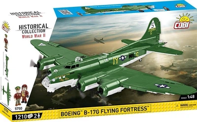 Klocki konstrukcyjne Cobi Historical Collection Boeing B-17F Flying Fortress 1210 elementów COBI-5750 (5902251057503)