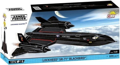 Klocki konstrukcyjne Cobi Armed Forces Lockheed SR-71 Blackbird 1374 elementy COBI-5891 (5902251058913)
