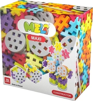 Klocki konstrukcyjne Meli Maxi 70 elementów 50420 (5902431290836)
