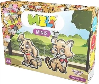 Конструктор Meli Minis Друзі 2 в 1 500 елементів 50334 (5902431291277)