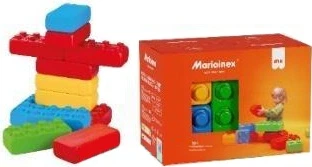 Klocki konstrukcyjne Marioinex Building Bricks 12 elementów 908495 (5903033908495)