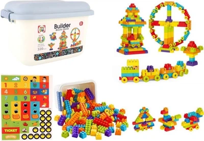Klocki konstrukcyjne Pro Kids 320 elementów 642A (5903943011728)