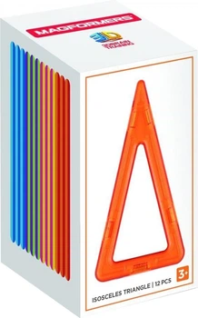 Klocki magnetyczne Magformers wysokie trójkąty 12 elementów 005-713018 (8809465532178)