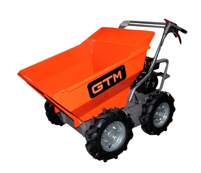 Самоходная строительная тележка думпер GTM T30 300 кг на колесах