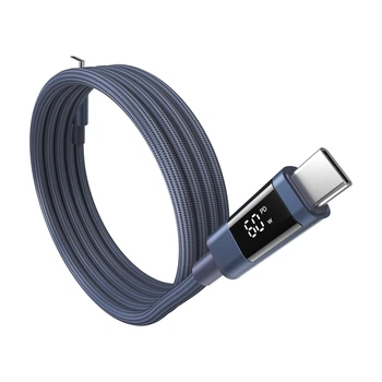 Кабель Choetech PowerSync Magnetic Digital Cable USB-C to USB-C PD 60W 1.2m Dark Blue (XCC-1067-BU)