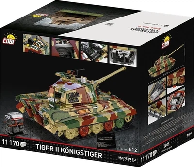 Klocki konstrukcyjne Cobi Tiger II Konigstiger 11170 elementów COBI-2808 (5902251028084)