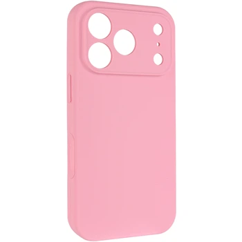 Чехол Silk Full Camera Protective (AA) NO LOGO для Apple iPhone 18 Pro Max (Розовый / Light pink) Epik (261594)