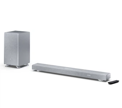 Саундбар Sharp HT-SBW53121 3.1.2 Bluetooth Dolby Atmos DTS X Сріблястий