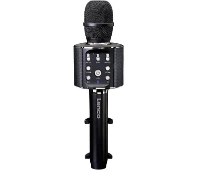 Мікрофон з динаміком Bluetooth Lenco BMC-090 5W Чорний