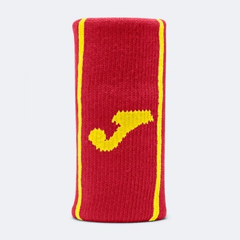 Напульсник Joma GAME WRISTBAND LARGE червоний, жовтий Уні OSFM