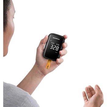 Аналізатор сечової кислоти Yuwell U580, медичного класу, домашнього використання, Jinbang, код не потрібен [пристрій + 50 тест-смужок + 50 голок для забору крові]