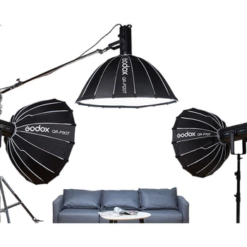 Софтбокс Godox QR-P90T быстросъемный параболический, 90см