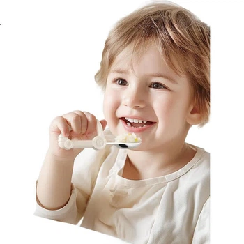 Детские столовые приборы YEEHOO из стали 316L с футляром 2 шт Rice White (C149A)