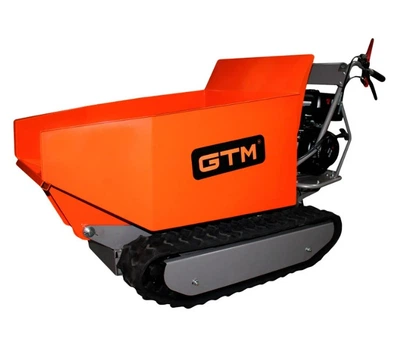 Тележка думпер строительная самоходная GTM D50HA 500 кг на гусеницах (8,3 л.с.)
