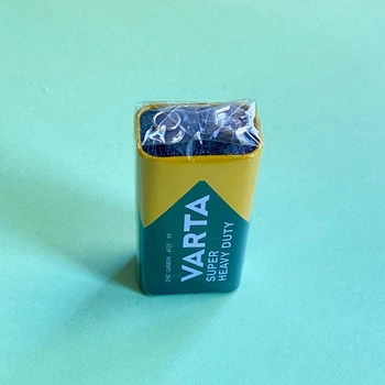Батарейка Крона Varta 9V 6F22 Super Heavy Duty солевая