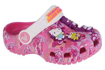 Сабо Crocs Hello Kitty and Friends Classic Clog 33 р 20.8-21.5 см Дитячі рожеві Хелоу Кітті 208025-680-J2 Pink