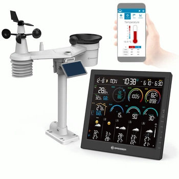 Метеостанція Bresser 4CAST 10" WiFi Weather Station 8-in-1 (15198)