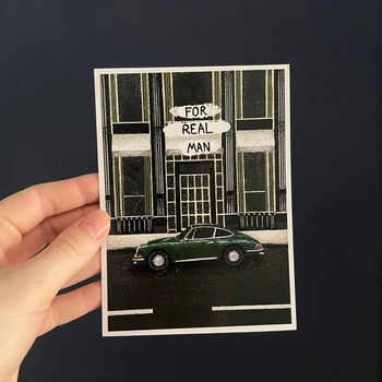Листівка"For real man"