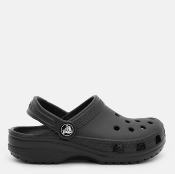 Дитячі крокси-сабо для хлопчика Crocs Classic Kids Clog чорні с8 (24-25) на стопу 14.9-15.7 см (арт.238)