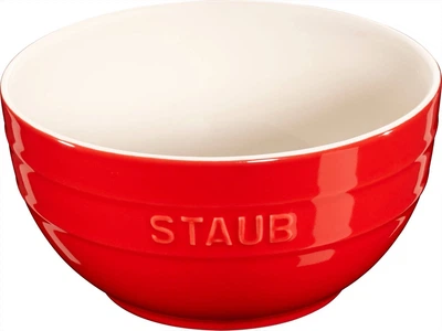 Miska Staub Serving okrągła czerwona 18 cm (3272340058424)