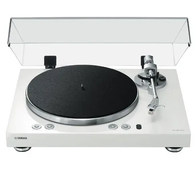 Програвач вінілових дисків Yamaha MusicCast Vinyl 500 Манельний Привід на ремені Передпідсилювач Wi-Fi Bluetooth AirPlay Білий