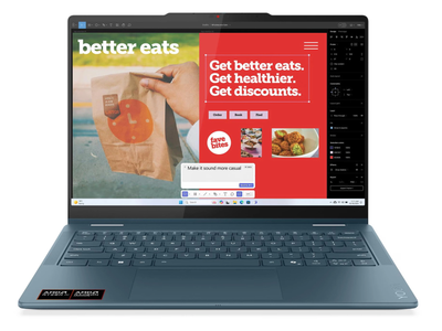 Ноутбук Lenovo Yoga 7 2-in-1 14AKP10 OLED 14" Ryzen AI 5 340 16GB/1TB Win11 83JR008KPB
