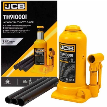 Домкрат пляшковий 10т (220-488 мм) - JCB-TH910001 JCB