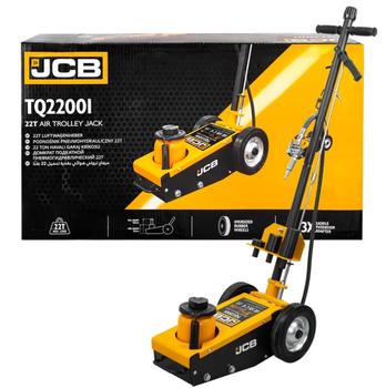 Домкрат підкатний пневматично-гідравлічний 22т (215-430 мм) - JCB-TQ22001 JCB