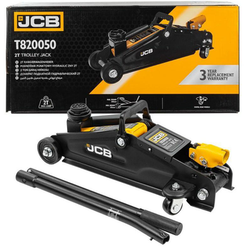 Домкрат підкатний гідравлічний 2т (135-340 мм) - JCB-T820050 JCB