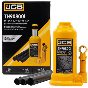 Домкрат пляшковий 8т (220-488 мм) - JCB-TH908001 JCB