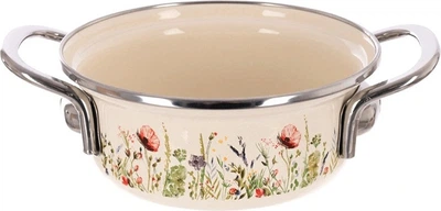 Garnek Orion Maki emaliowany kremowy 600 ml (8592381268206)