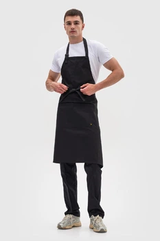 Фартух Vsetex Latte M Чорний