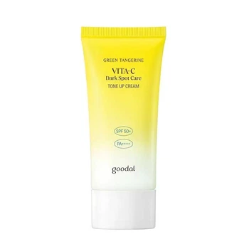 Солнцезащитный крем Goodal Green Tangerine Vita C Dark Spot Tone SPF50+ PA++++ 50мл (1161)