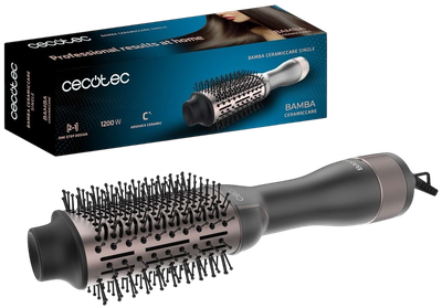 Elektryczna szczotka do włosów Cecotec CeramicCare Single (04444)