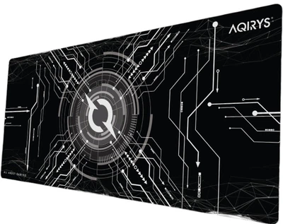 Ігрова поверхня AQIRYS GRUIS Extra Large 900 × 400 × 4 мм Black