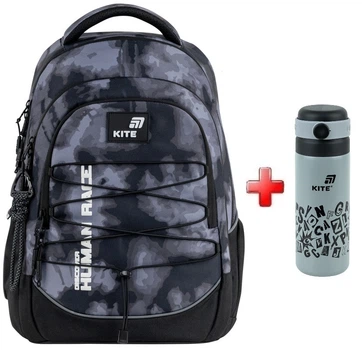 Рюкзак подростковый Kite Discover K26-727M-3 подарок термос Kite внешние габариты 42x29x20