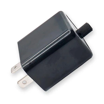 Реле поворотов 2-контактное с регулировкой для LED ламп 12V (60407)