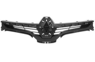 Решетка радиатора AVTM Renault Megane 2014-2016 внешн.часть черн. 623101286R без эмблемы (185646991)